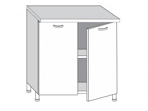 2.80.2 Шкаф-стол на 800мм с 2-мя дверцами в Кудымкаре - kudymkar.magazinmebel.ru | фото