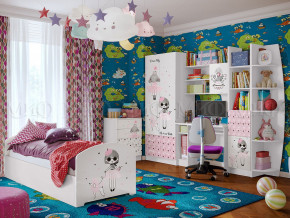Детская комната Юниор-2 Мальвина в Кудымкаре - kudymkar.magazinmebel.ru | фото