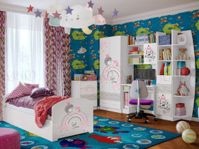 Детская комната Юниор-2 Принцесса 1 в Кудымкаре - kudymkar.magazinmebel.ru | фото