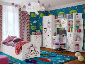 Детская комната Юниор-2 Принцесса в Кудымкаре - kudymkar.magazinmebel.ru | фото