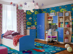 Детская комната Юниор-2 Синий в Кудымкаре - kudymkar.magazinmebel.ru | фото