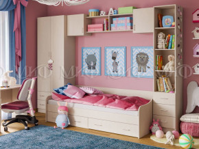 Детская комната Вега 1 Дуб беленый в Кудымкаре - kudymkar.magazinmebel.ru | фото