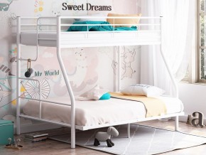 Двухъярусная кровать Гранада-3 140 белый в Кудымкаре - kudymkar.magazinmebel.ru | фото