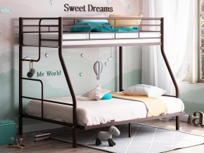Двухъярусная кровать Гранада-3 140 коричневый в Кудымкаре - kudymkar.magazinmebel.ru | фото - изображение 1