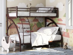 Двухъярусная кровать Виньола 2 Коричневая в Кудымкаре - kudymkar.magazinmebel.ru | фото - изображение 1