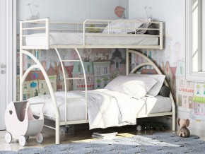 Двухъярусная кровать Виньола 2 слоновая кость в Кудымкаре - kudymkar.magazinmebel.ru | фото - изображение 1