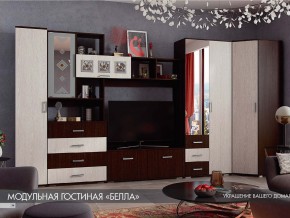 Гостиная Белла венге с угловым шкафом в Кудымкаре - kudymkar.magazinmebel.ru | фото