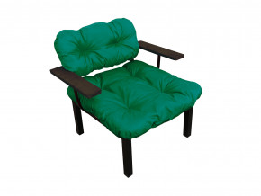 Кресло Дачное зелёная подушка в Кудымкаре - kudymkar.magazinmebel.ru | фото