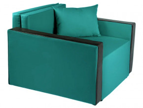 Кресло-кровать Милена с подлокотниками рогожка emerald в Кудымкаре - kudymkar.magazinmebel.ru | фото