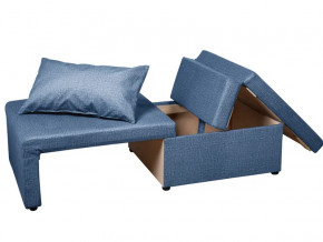 Кресло-кровать Милена велюр синий в Кудымкаре - kudymkar.magazinmebel.ru | фото - изображение 2