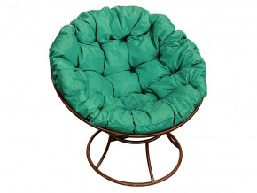 Кресло Папасан без ротанга зелёная подушка в Кудымкаре - kudymkar.magazinmebel.ru | фото - изображение 1