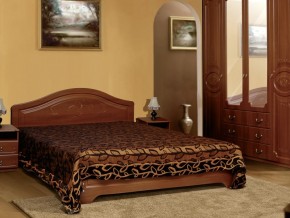 Кровать 1800 Ивушка 5 темная в Кудымкаре - kudymkar.magazinmebel.ru | фото