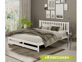Кровать 2-х спальная Аист-8 Классика белый 1200х2000 мм в Кудымкаре - kudymkar.magazinmebel.ru | фото