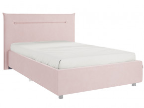 Кровать Альба 1200 велюр нежно-розовый в Кудымкаре - kudymkar.magazinmebel.ru | фото