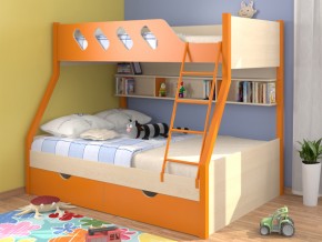 Кровать Дельта 20.02 оранжевая в Кудымкаре - kudymkar.magazinmebel.ru | фото