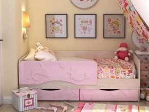Кровать детская Алиса КР 812 розовая 1600 в Кудымкаре - kudymkar.magazinmebel.ru | фото