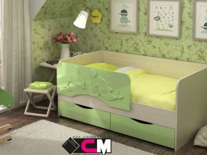Кровать детская Алиса КР 812 зеленая 1600 в Кудымкаре - kudymkar.magazinmebel.ru | фото