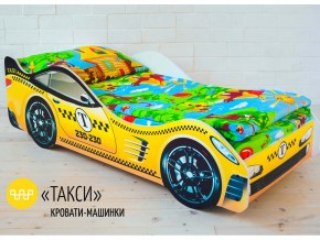 Кровать детская машина Такси в Кудымкаре - kudymkar.magazinmebel.ru | фото