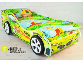 Кровать детская машина Вихрь в Кудымкаре - kudymkar.magazinmebel.ru | фото - изображение 2