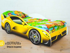 Кровать детская машинка Феррари в Кудымкаре - kudymkar.magazinmebel.ru | фото
