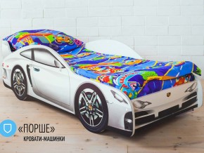 Кровать детская машинка Порше в Кудымкаре - kudymkar.magazinmebel.ru | фото - изображение 1