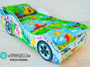 Кровать детская машинка Принцесса в Кудымкаре - kudymkar.magazinmebel.ru | фото - изображение 1