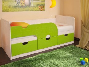 Кровать детская Минима лайм в Кудымкаре - kudymkar.magazinmebel.ru | фото