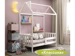Кровать Домик Аист-1 Классика белый 1600х800 в Кудымкаре - kudymkar.magazinmebel.ru | фото