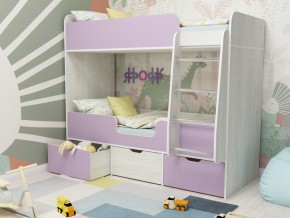 Кровать двухъярусная Малыш двойняшка винтерберг-ирис в Кудымкаре - kudymkar.magazinmebel.ru | фото