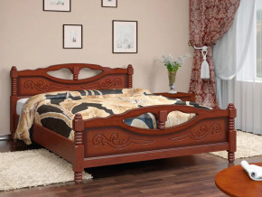 Кровать Елена-4 1200 Орех в Кудымкаре - kudymkar.magazinmebel.ru | фото - изображение 1