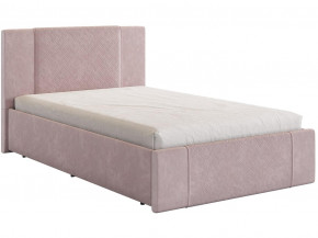 Кровать Хлоя 1200 велюр нежно-розовый в Кудымкаре - kudymkar.magazinmebel.ru | фото
