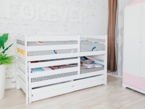 Кровать из массива с выдвижным спальным местом Матрешка Эко в Кудымкаре - kudymkar.magazinmebel.ru | фото - изображение 1