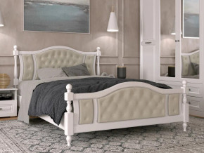 Кровать Жасмин 1400 Белый античный в Кудымкаре - kudymkar.magazinmebel.ru | фото