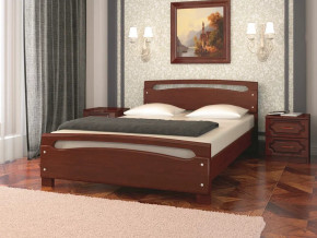 Кровать Камелия-2 1600 Орех в Кудымкаре - kudymkar.magazinmebel.ru | фото - изображение 1