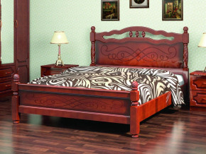 Кровать Карина-15 1600 Орех в Кудымкаре - kudymkar.magazinmebel.ru | фото - изображение 1