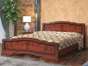 Кровать Карина-6 1200 Орех в Кудымкаре - kudymkar.magazinmebel.ru | фото - изображение 1