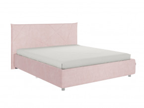 Кровать Квест 1600 велюр нежно-розовый в Кудымкаре - kudymkar.magazinmebel.ru | фото