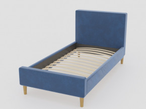 Кровать Линси 900 синий в Кудымкаре - kudymkar.magazinmebel.ru | фото - изображение 1