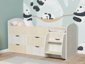 Кровать Малыш-7 Винтербер-Дуб в Кудымкаре - kudymkar.magazinmebel.ru | фото - изображение 1