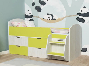 Кровать Малыш-7 Винтербер-Лайм в Кудымкаре - kudymkar.magazinmebel.ru | фото