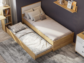 Кровать одинарная Милан выкатная с настилом в Кудымкаре - kudymkar.magazinmebel.ru | фото