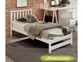 Кровать односпальная Аист-7 Классика белый 1800х900 мм в Кудымкаре - kudymkar.magazinmebel.ru | фото