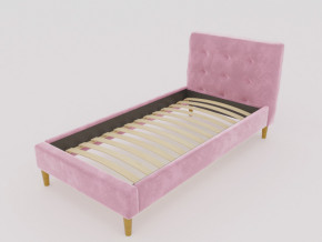 Кровать Пайли 900 розовый в Кудымкаре - kudymkar.magazinmebel.ru | фото - изображение 1