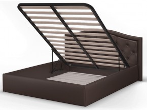 Кровать подъемная Стелла 1400 коричневая в Кудымкаре - kudymkar.magazinmebel.ru | фото - изображение 2