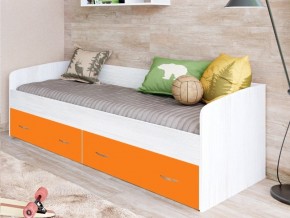 Кровать с выкатными ящиками Винтерберг, оранжевый в Кудымкаре - kudymkar.magazinmebel.ru | фото