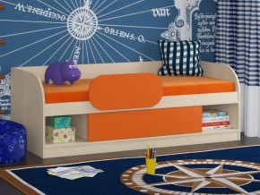 Кровать Соня 4 дуб молочный-оранжевый в Кудымкаре - kudymkar.magazinmebel.ru | фото - изображение 3