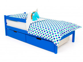 Кровать Svogen classic с ящиками и бортиком синий в Кудымкаре - kudymkar.magazinmebel.ru | фото - изображение 1