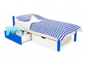 Кровать Svogen classic с ящиками сине-белый в Кудымкаре - kudymkar.magazinmebel.ru | фото - изображение 3