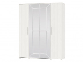 Шкаф 4-х дверный Амели 4-5200 Рамух белый в Кудымкаре - kudymkar.magazinmebel.ru | фото