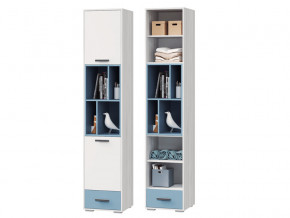 Шкаф для книг с 2 дверками и 1 ящиком Стич в Кудымкаре - kudymkar.magazinmebel.ru | фото